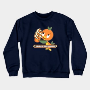 Florida Orange Bird - Sunshine Tree Terrace Crewneck Sweatshirt